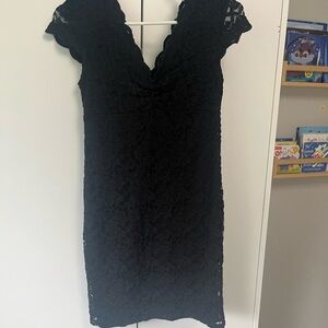 Ambiance Black Lace Dress